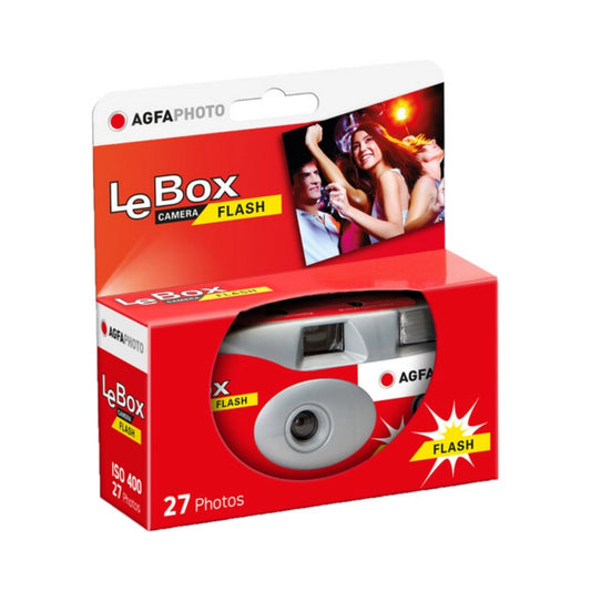 AgfaPhoto LeBox 400/27 – Cámara desechable con Flash