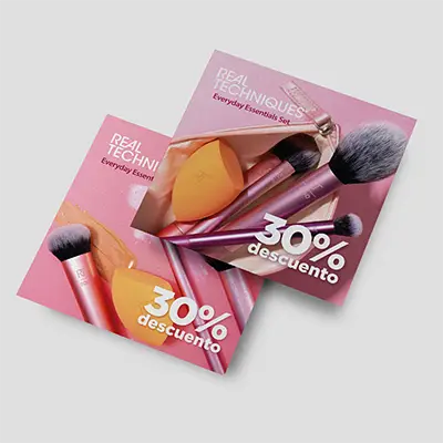 Flyers Cuadrados (105 x 105 mm.)